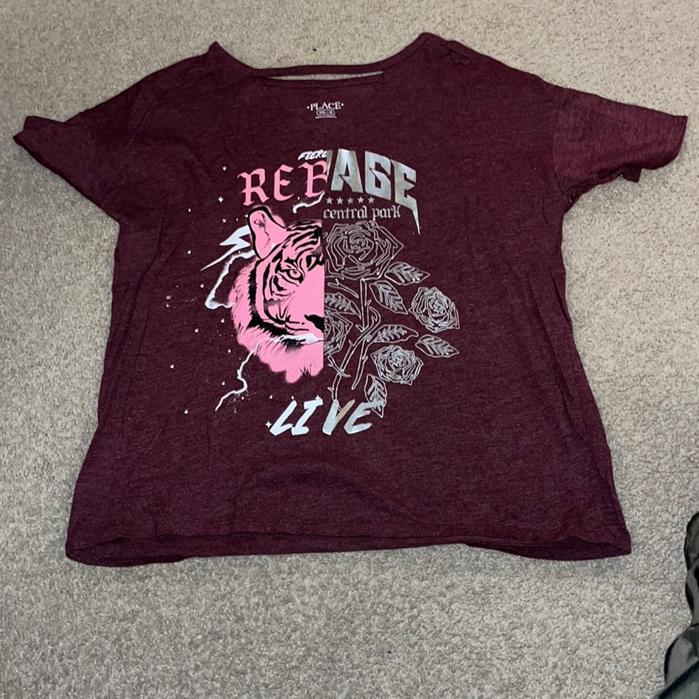 Gently used girls short sleeve top